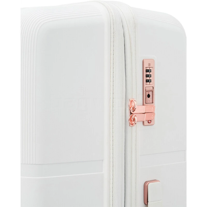Samsonite Interlace Hardside Suitcase Set Of 3 White 45813, 45815, 15816 With FREE Worldwide USB Charging Adaptor 86350 5 Samsonite Interlace Hardside Suitcase Set Of 3 White 45813, 45815, 15816 With FREE Worldwide USB Charging Adaptor 86350 - Image 5