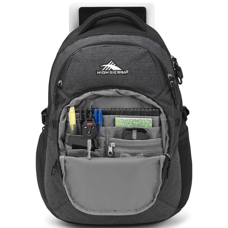 High Sierra Jarvis 16.4" Laptop & Tablet Backpack Black 05182 2 High Sierra Jarvis 16.4" Laptop & Tablet Backpack Black 05182 - Image 2