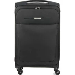 Samsonite B-Lite 5 Softside Suitcase Set Of 3 Black 47922, 47923, 47924 With FREE Worldwide USB Charging Adaptor 86350