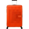 American Tourister Aerostep Large 77cm Hardside Suitcase Bright Orange 46821