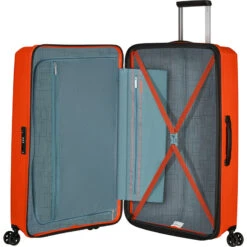 American Tourister Aerostep Large 77cm Hardside Suitcase Bright Orange 46821 -Travel Storage Shop lrg 1781