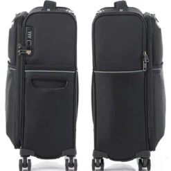 Samsonite 73H Small/Cabin 55cm Softside Suitcase Black 38021 -Travel Storage Shop lrg 1785