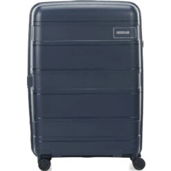American Tourister Light Max Medium 69cm Hardside Suitcase Navy 48199