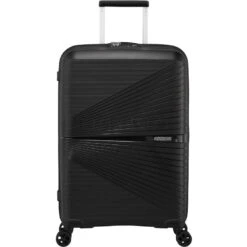 American Tourister Airconic Medium 67cm Hardside Suitcase Onyx Black 28187