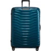 Samsonite Proxis Hardside Suitcase Set Of 3 Petrol Blue 26035, 26042, 26043 With FREE Worldwide USB Charging Adaptor 86350