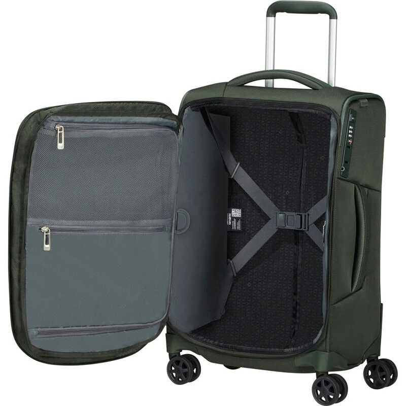 Samsonite Respark Small/Cabin 55cm Softside Suitcase Forrest Green 43325 6 Samsonite Respark Small/Cabin 55cm Softside Suitcase Forrest Green 43325 - Image 6