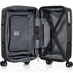 Samsonite Interlace Small/Cabin 55cm Hardside Suitcase Black 45813 10 Samsonite Interlace Small/Cabin 55cm Hardside Suitcase Black 45813 -Travel Storage Shop lrg 1870