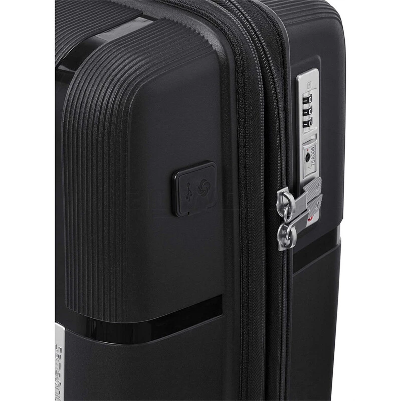 Samsonite Interlace Small/Cabin 55cm Hardside Suitcase Black 45813 6 Samsonite Interlace Small/Cabin 55cm Hardside Suitcase Black 45813 - Image 6