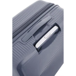 American Tourister Curio 2 Large 80cm Hardside Suitcase Stone Blue 45140 -Travel Storage Shop lrg 1894