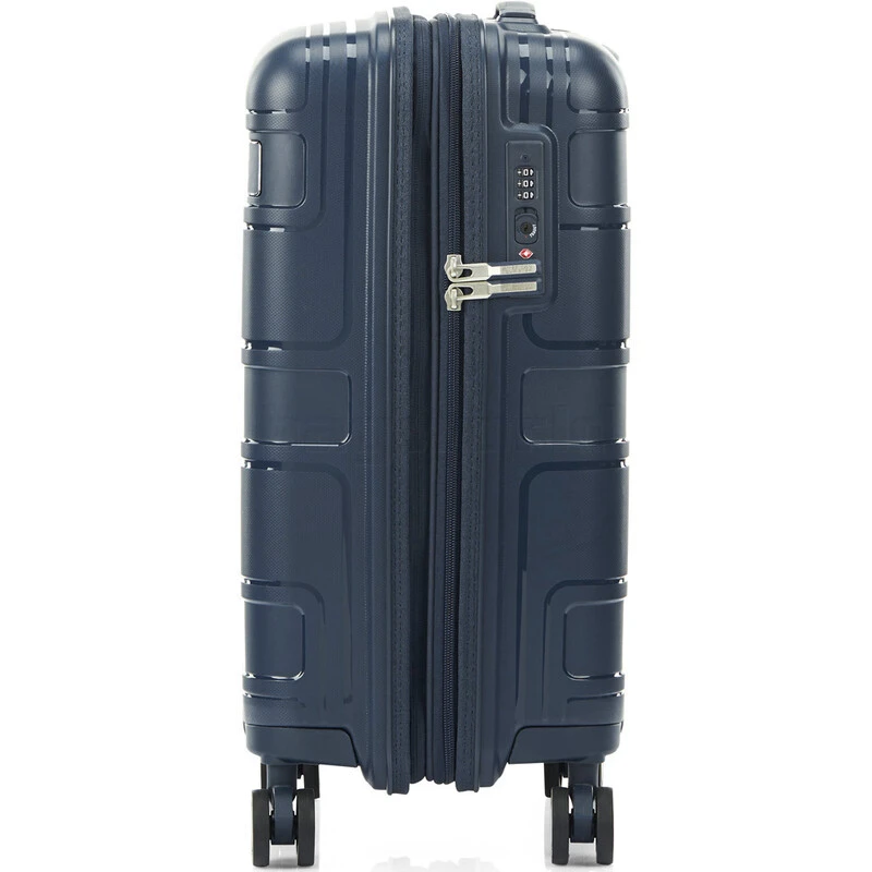 American Tourister Light Max Small/Cabin 55cm Hardside Suitcase Navy 48198 3 American Tourister Light Max Small/Cabin 55cm Hardside Suitcase Navy 48198 - Image 3