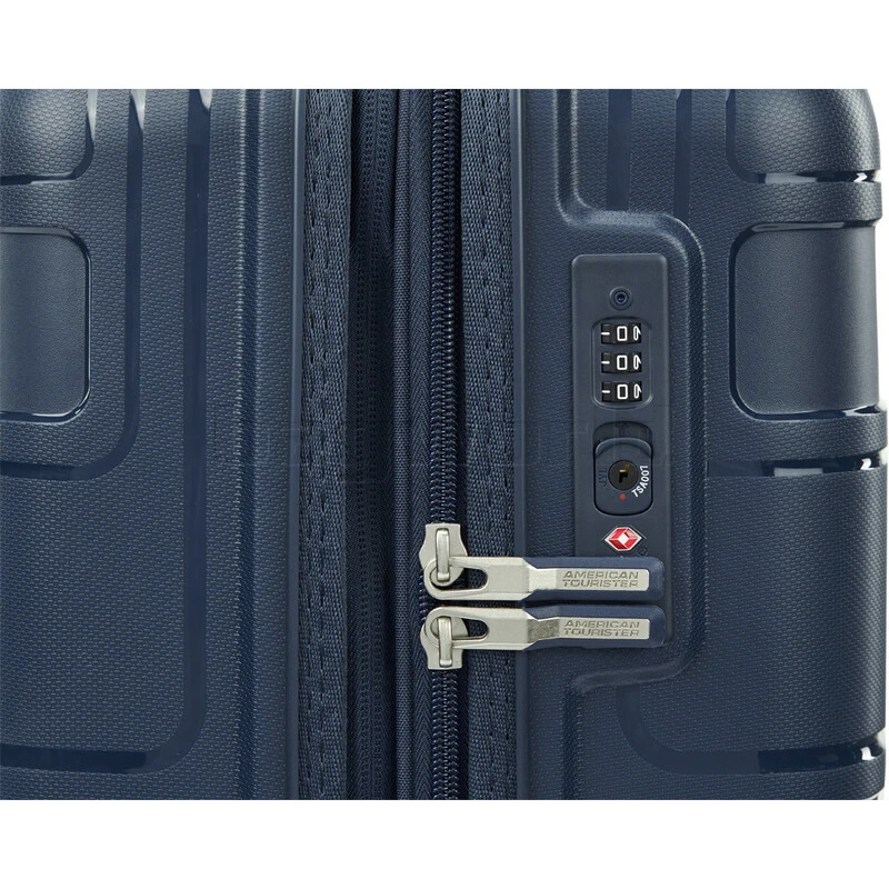 American Tourister Light Max Small/Cabin 55cm Hardside Suitcase Navy 48198 6 American Tourister Light Max Small/Cabin 55cm Hardside Suitcase Navy 48198 - Image 6