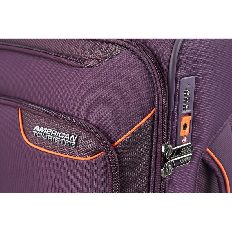 American Tourister Applite 4 Eco Small/Cabin 50cm Softside Suitcase Purple 45820 6 American Tourister Applite 4 Eco Small/Cabin 50cm Softside Suitcase Purple 45820 - Image 6