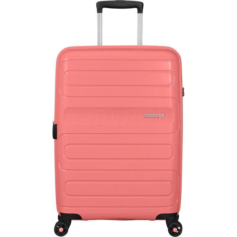 American Tourister Sunside Medium 68cm Hardside Suitcase Living Coral 07527 2 American Tourister Sunside Medium 68cm Hardside Suitcase Living Coral 07527 - Image 2