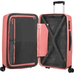 American Tourister Sunside Medium 68cm Hardside Suitcase Living Coral 07527 10 American Tourister Sunside Medium 68cm Hardside Suitcase Living Coral 07527 -Travel Storage Shop lrg 1947