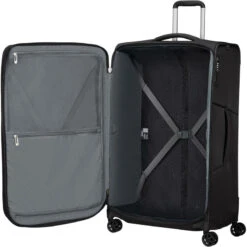 Samsonite Respark Large 79cm Softside Suitcase Ozone Black 43331 -Travel Storage Shop lrg 1990