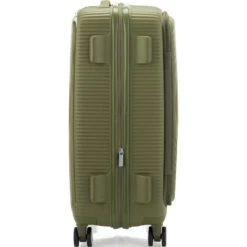 American Tourister Curio Book Opening Medium 68cm Hardside Suitcase Khaki 48233 -Travel Storage Shop lrg 1994