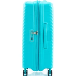 American Tourister Squasem Medium 66cm Hardside Suitcase Aqua Blue 45746 -Travel Storage Shop lrg 1999
