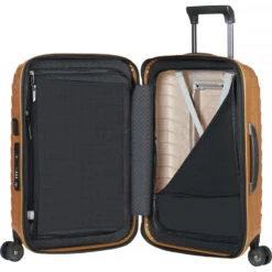 Samsonite Proxis Small/Cabin 55cm Hardside Suitcase Honey Gold 26035 -Travel Storage Shop lrg 2055