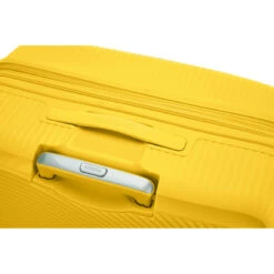 American Tourister Curio 2 Hardside Suitcase Set Of 3 Golden Yellow 45138, 45139, 45140 With FREE Worldwide USB Charging Adaptor 86350 -Travel Storage Shop lrg 2068
