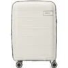 American Tourister Light Max Small/Cabin 55cm Hardside Suitcase Off White 48198