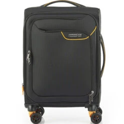 American Tourister Applite 4 Eco Small/Cabin 55cm Softside Suitcase Black 45822