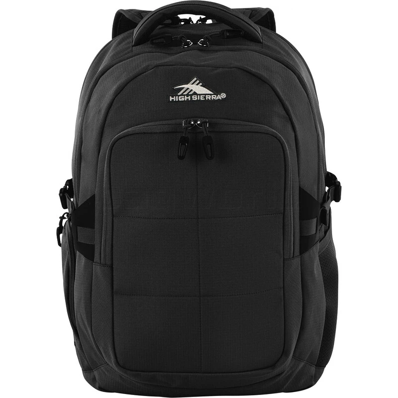 High Sierra Trooper 17" Laptop & Tablet Backpack Black 49847 1 High Sierra Trooper 17" Laptop & Tablet Backpack Black 49847