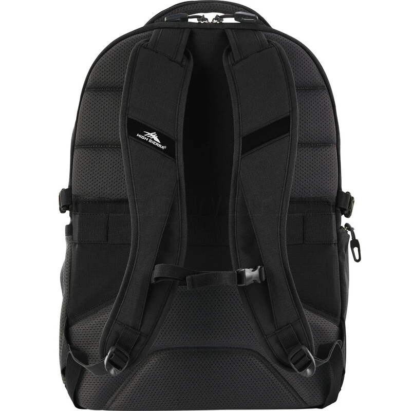 High Sierra Trooper 17" Laptop & Tablet Backpack Black 49847 2 High Sierra Trooper 17" Laptop & Tablet Backpack Black 49847 - Image 2