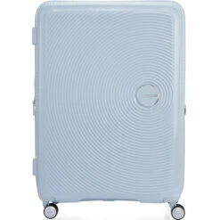 American Tourister Curio 2 Large 80cm Hardside Suitcase Powder Blue 45140