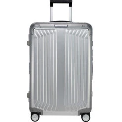 Samsonite Lite-Box ALU Medium 69cm Hardside Suitcase Aluminium 22706