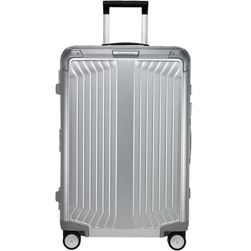 Samsonite Lite-Box ALU Medium 69cm Hardside Suitcase Aluminium 22706 1 Samsonite Lite-Box ALU Medium 69cm Hardside Suitcase Aluminium 22706