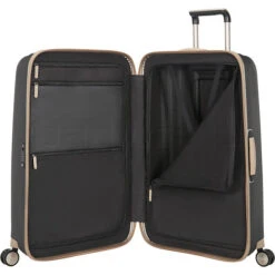 Samsonite Lite-Cube Prime Extra Large 82cm Hardside Suitcase Matt Graphite 15676 -Travel Storage Shop lrg 2161