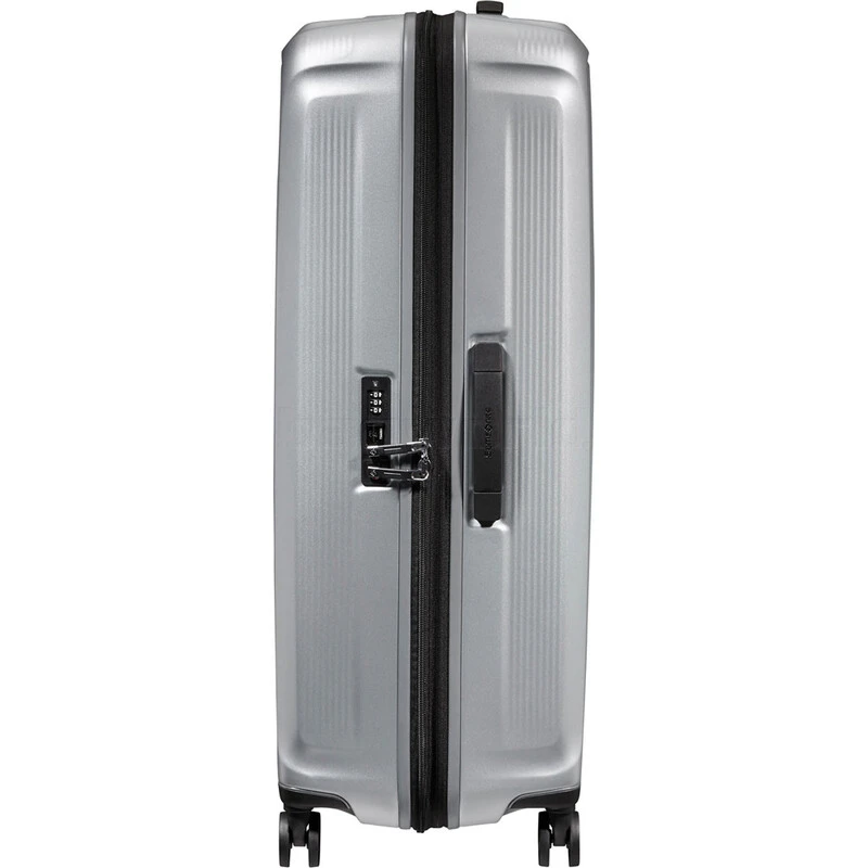 Samsonite Nuon Extra Large 81cm Hardcase Suitcase Matt Silver 34403 3 Samsonite Nuon Extra Large 81cm Hardcase Suitcase Matt Silver 34403 - Image 3