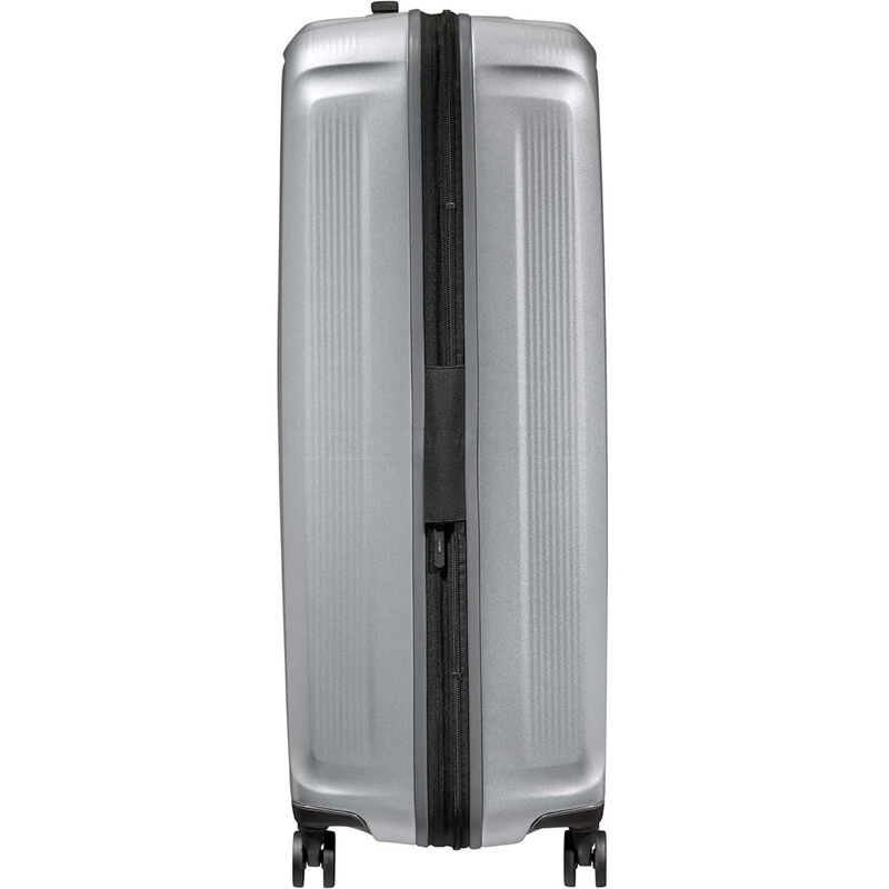 Samsonite Nuon Extra Large 81cm Hardcase Suitcase Matt Silver 34403 4 Samsonite Nuon Extra Large 81cm Hardcase Suitcase Matt Silver 34403 - Image 4