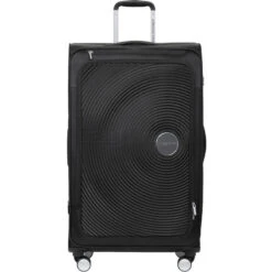 American Tourister Curio SS Large 81cm Softside Suitcase Black 22702 -Travel Storage Shop lrg 2178