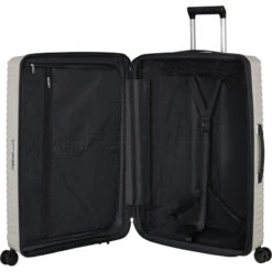 Samsonite Upscape Large 75cm Hardside Suitcase Vanilla 43110 -Travel Storage Shop lrg 2216