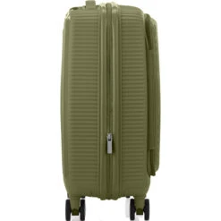 American Tourister Curio Book Opening Small/Cabin 55cm Hardside Suitcase Khaki 48232 -Travel Storage Shop lrg 2233