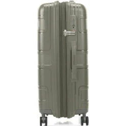 American Tourister Light Max Medium 69cm Hardside Suitcase Khaki 48199 -Travel Storage Shop lrg 2238