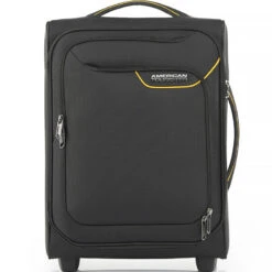 American Tourister Applite 4 Eco Small/Cabin 50cm Softside Suitcase Black 45820