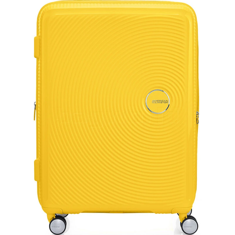 American Tourister Curio 2 Medium 69cm Hardside Suitcase Golden Yellow 45139 1 American Tourister Curio 2 Medium 69cm Hardside Suitcase Golden Yellow 45139