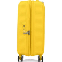 American Tourister Curio 2 Small/Cabin 55cm Hardside Suitcase Golden Yellow 45138 8 American Tourister Curio 2 Small/Cabin 55cm Hardside Suitcase Golden Yellow 45138 -Travel Storage Shop lrg 2304