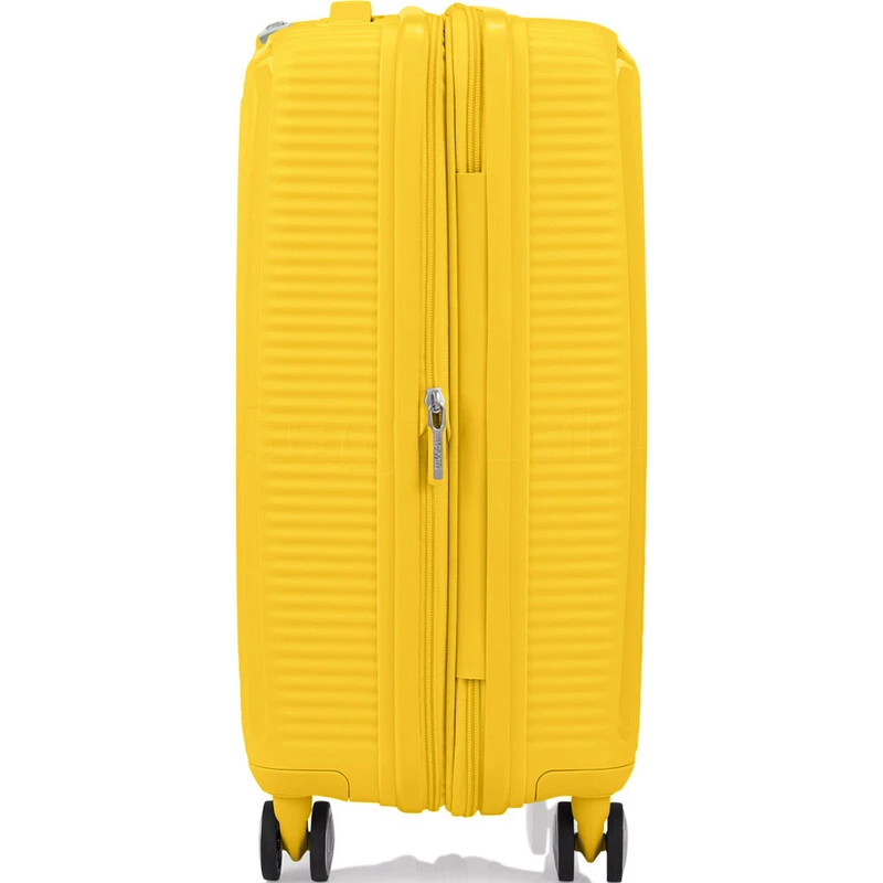 American Tourister Curio 2 Small/Cabin 55cm Hardside Suitcase Golden Yellow 45138 4 American Tourister Curio 2 Small/Cabin 55cm Hardside Suitcase Golden Yellow 45138 - Image 4