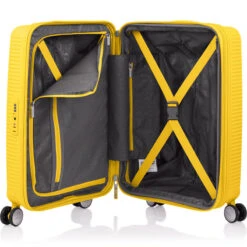 American Tourister Curio 2 Small/Cabin 55cm Hardside Suitcase Golden Yellow 45138 10 American Tourister Curio 2 Small/Cabin 55cm Hardside Suitcase Golden Yellow 45138 -Travel Storage Shop lrg 2306