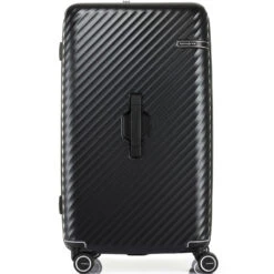 Samsonite Stem Trunk Large 76cm Hardside Suitcase Black 34888