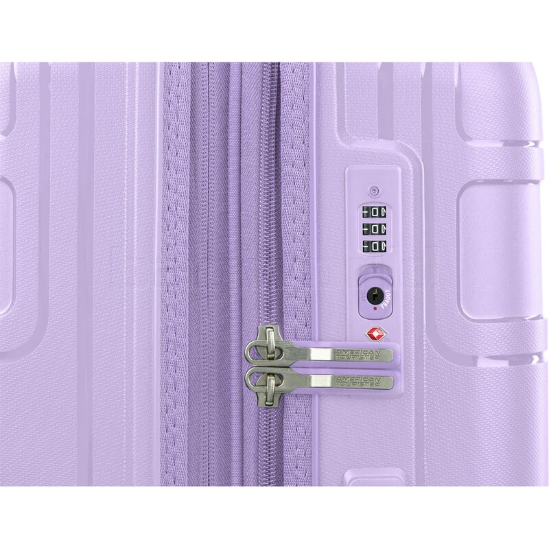 American Tourister Light Max Large 82cm Hardside Suitcase Digital Lavender 48200 6 American Tourister Light Max Large 82cm Hardside Suitcase Digital Lavender 48200 - Image 6