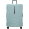 Samsonite Hi-Fi Hardside Suitcase Set Of 3 Sky Blue 32800, 32802, 32803 With FREE Worldwide USB Charging Adaptor 86350
