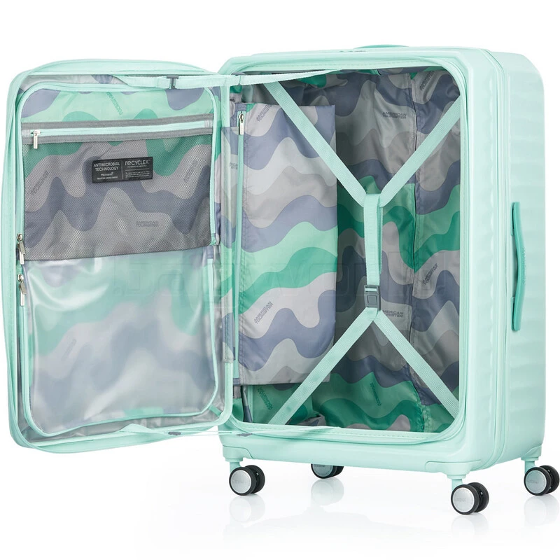 American Tourister Frontec Large 79cm Hardside Suitcase Mint 43508 5 American Tourister Frontec Large 79cm Hardside Suitcase Mint 43508 - Image 5