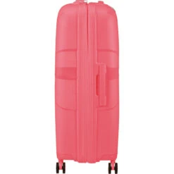 American Tourister Starvibe Hardside Suitcase Set Of 3 Sun Kissed Coral 46370, 46371, 46372 With FREE Worldwide USB Charging Adaptor 86350 -Travel Storage Shop lrg 2392