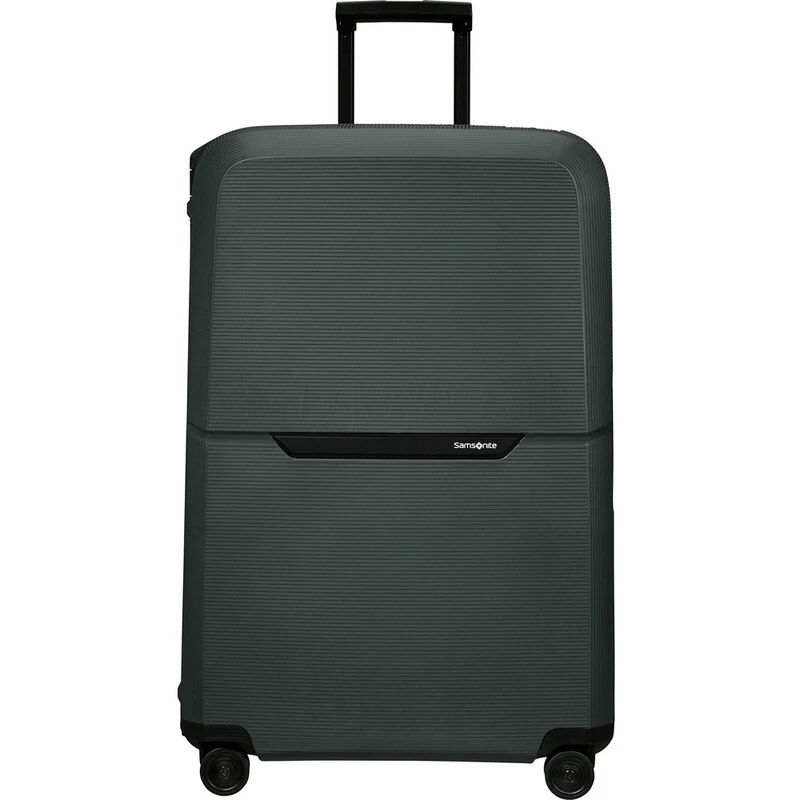 Samsonite Magnum Eco Hardside Suitcase Set Of 3 Forrest Green 39845, 39847, 39848 With FREE Worldwide USB Charging Adaptor 86350 2 Samsonite Magnum Eco Hardside Suitcase Set Of 3 Forrest Green 39845, 39847, 39848 With FREE Worldwide USB Charging Adaptor 86350 - Image 2