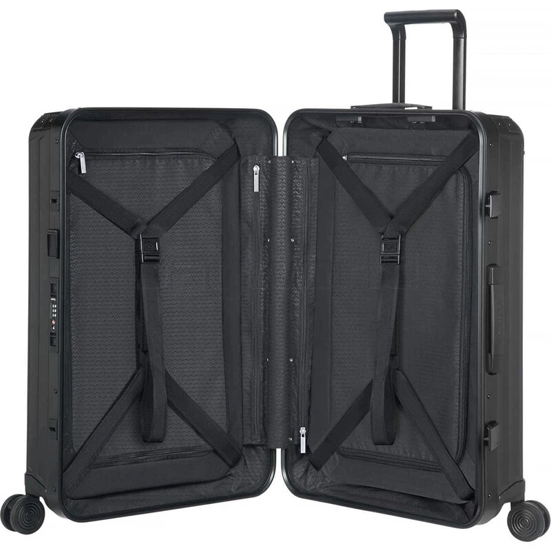Samsonite Lite-Box ALU Medium 69cm Hardside Suitcase Black 22706 4 Samsonite Lite-Box ALU Medium 69cm Hardside Suitcase Black 22706 - Image 4