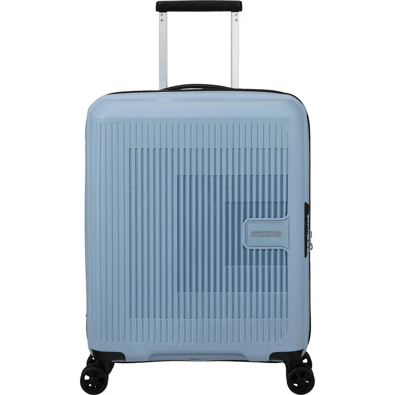 American Tourister Aerostep Small/Cabin 55cm Hardside Suitcase Soho Grey 46819 1 American Tourister Aerostep Small/Cabin 55cm Hardside Suitcase Soho Grey 46819